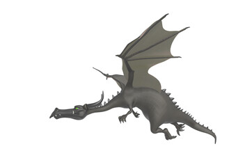 strawberry dragon is just flying by