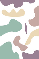 creative cover design. Abstract modern coloured shapes, line arts background.