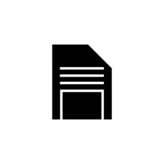 Graphic file save icon for your design and website