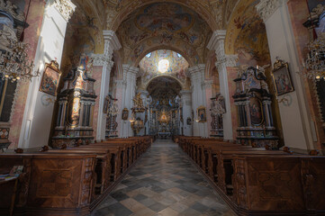 Fototapeta na wymiar Basilicum Mariatrost Altar 2