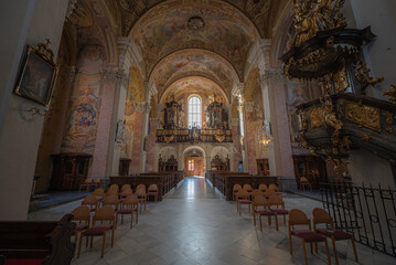 Fototapeta na wymiar Basilicum Mariatrost Orgel