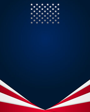 USA patriotic background. Vector EPS10.