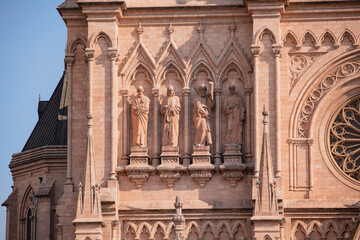 Fototapeta premium Country church in Argentina, Basilica de Luján.