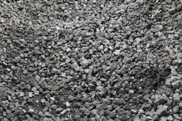 A pile of coal