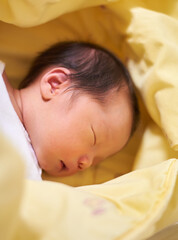 Fototapeta na wymiar March 2019, a baby boy was born. 