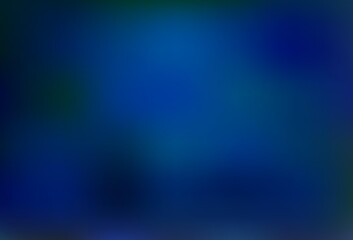 Dark BLUE vector blurred bright background.