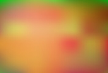 Light Green, Red vector bokeh pattern.