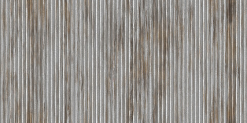 Seamless corrugated steel sheetmetal 3D rendered pattern. A tileable high resolution metal texture, perfect for backdrops and backgrounds.