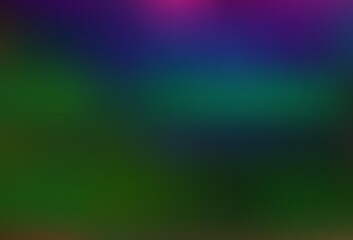 Dark Multicolor, Rainbow vector blur pattern.