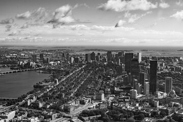 Aerial View of the Boston Skyline
