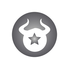 Devil horn Vector icon