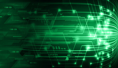 cyber circuit future technology concept background