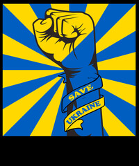 Stop the War in Ukraine, Save Ukraine T-shirt