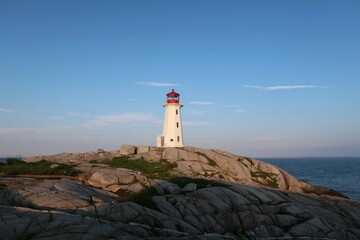lighthouse on the coast © Clyde