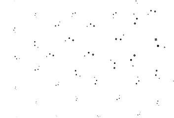 Light Black vector backdrop with lines, circles, rhombus.