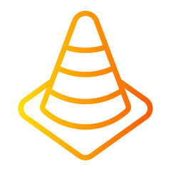 cone gradient icon