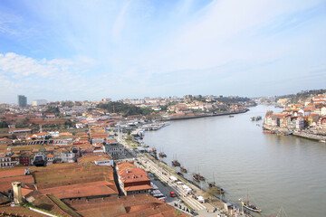 Fototapeta na wymiar landscape of Porto in Portugal 