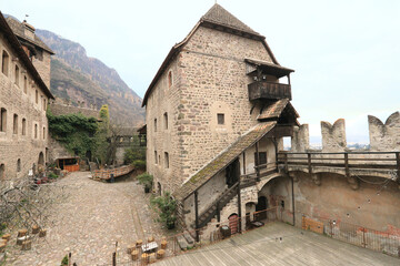 Medieval castle of Castel Roncolo in Bolzano Italy