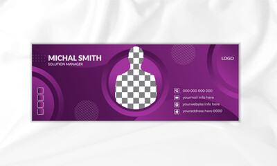 Creative Marketing Trends   Email Signature  Design