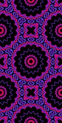 Fractodome Colorful Seamless Fractal Patterns
