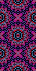 Fractodome Colorful Seamless Fractal Patterns