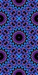 Fractodome Colorful Seamless Fractal Patterns