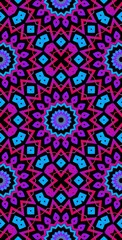 Fractodome Colorful Seamless Fractal Patterns
