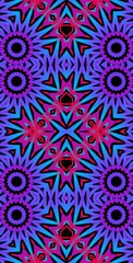 Fractodome Colorful Seamless Fractal Patterns