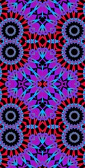 Fractodome Colorful Seamless Fractal Patterns