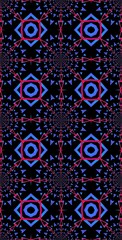 Fractodome Colorful Seamless Fractal Patterns