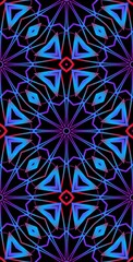 Fractodome Colorful Seamless Fractal Patterns