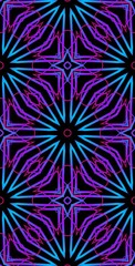 Fractodome Colorful Seamless Fractal Patterns