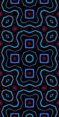 Fractodome Colorful Seamless Fractal Patterns