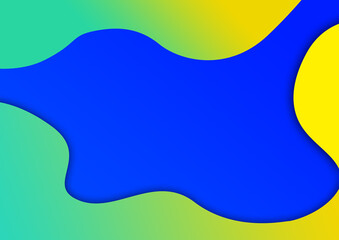 GRADATION BACKGROUND WITH UNIQUE PAINT SPILL