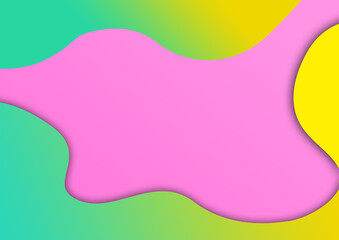 GRADATION BACKGROUND WITH UNIQUE PAINT SPILL