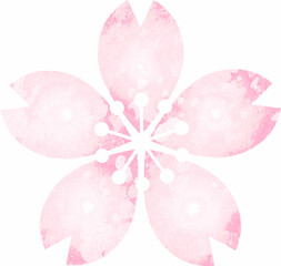 春 花 アイコン おしゃれ かわいい イラスト素材セット Anniversary Wall Mural Anniversa Ribbon S