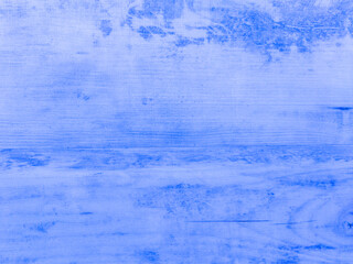 Fototapeta na wymiar An old blue wooden wall with a horizontal pattern. Vintage blue background with wooden texture. 