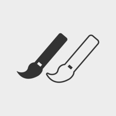 Pencil vector icon illustration sign