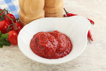 Natural organic pure tomato pasta