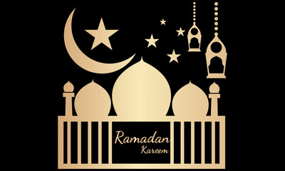 Ramadan Kareem Vector Illustration 