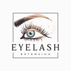 Eyelash logo
