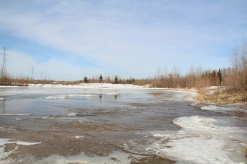 Melting Lake, Pylypow Wetlands, Edmonton, Alberta