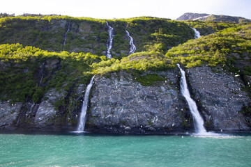 Alaska Tidal Falls