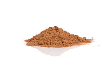 cocoa powder isolated