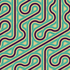 Colour Hexagon Tile Connection art background design illustration