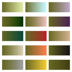 Fototapeta premium Abstract vector background. Transition from olive shade to other shades. Backgrounds for print and graphics resources.