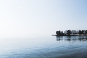 Lac Léman les Alpes Suisse