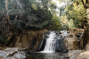 Namtok Pa La U waterfall, Kaeng Krachan forest National park, Phetchaburi, Thailand