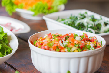 Brazilian Food
This simple and colored salad is very common in Brazil.