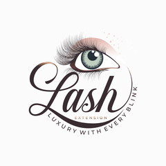 Eyelash logo